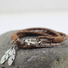 Friendship Bracelets & Bangles Feather Accessories Wedding Men Leather