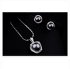 Black Pearl Jewelry Fashion Platinum Snake Chain