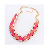 Korean Weave Fashion Metal Bead Fashion Chain Accessories Statement necklaces