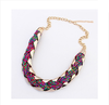 Korean Weave Fashion Metal Bead Fashion Chain Accessories Statement necklaces