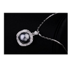 Black Pearl Jewelry Fashion Platinum Snake Chain