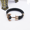 Bracelet Surround Multi layer Woven Rope Leather Mens Bracelet
